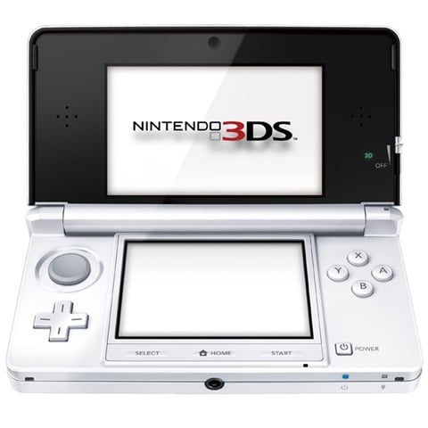 Nintendo 3DS Console, Ice White (No Game), Discounted